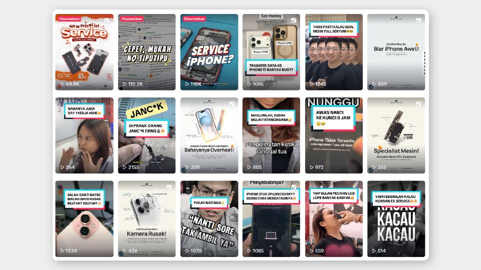 Reels Video/Video TikTok