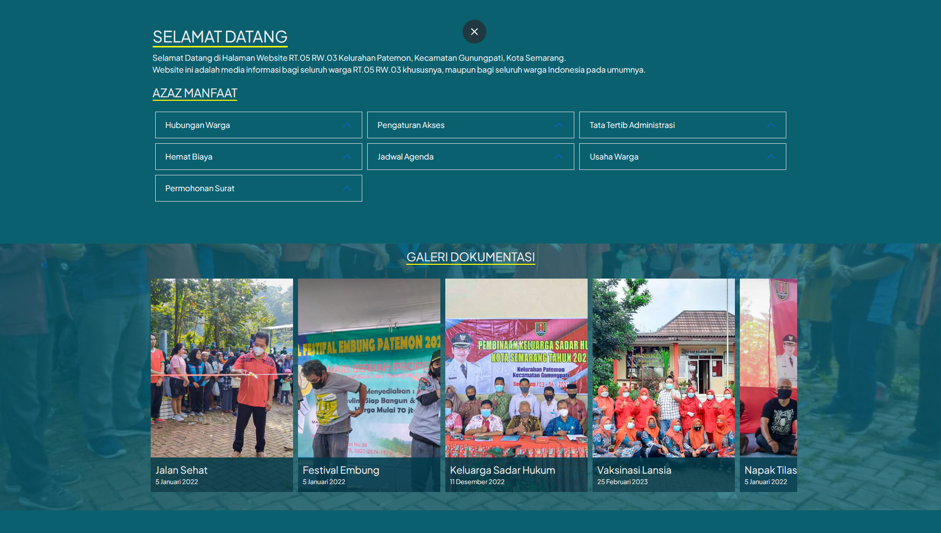 Kelurahan Patemon Website